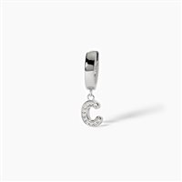 Mono orecchino Mabina Donna Orecchini In Argento E Zirconi in Argento Zircone 563313C - 563313C